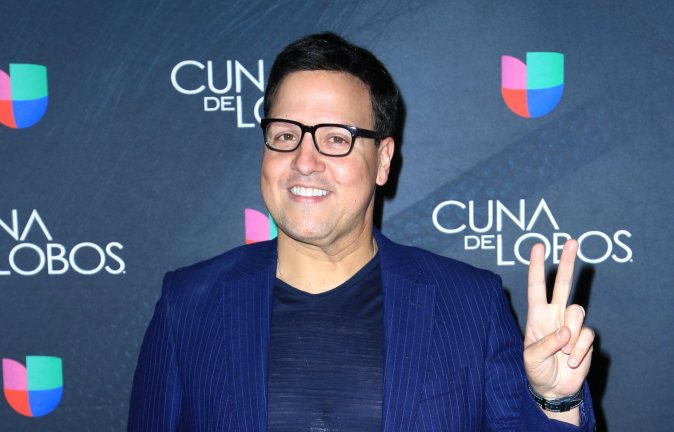 Raúl González, presentador de televisión.