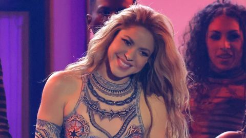 Shakira, cantante colombiana, en el Latin Grammy 2023.