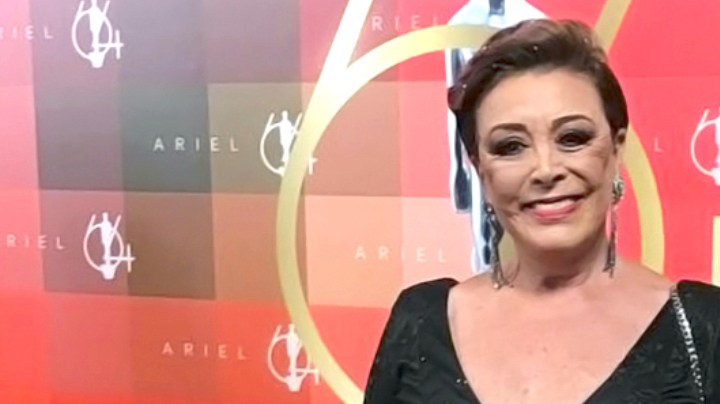 Sylvia Pasquel en la 64 entrega del Ariel a lo mejor del cine mexicano/México, 11 de octubre 2022.