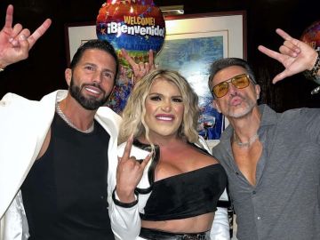 Tres de los integrantes del programa 'La Guarida del Team Infierno'.