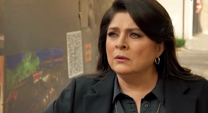 Victoria Ruffo en una escena de la telenovela "Corona De Lágrimas 2", producción de José Alberto "El Güero" Castro que se transmite por Las Estrellas en México y próximamente por Univision en Estados Unidos/México, 12 de septiembre 2022.