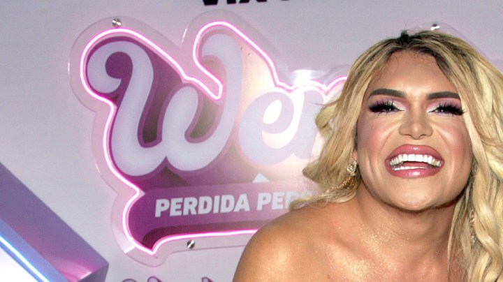 Wendy Guevara en la alfombra rosa de la presentación de la serie "Wendy: Perdida Pero Famosa" (Vix+), que cuenta diferentes aspectos de su vida y carrera/México, 9 de octubre 2023.