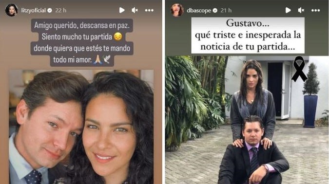 Famosos reaccionan a la muerte de Gustavo Pedraza.