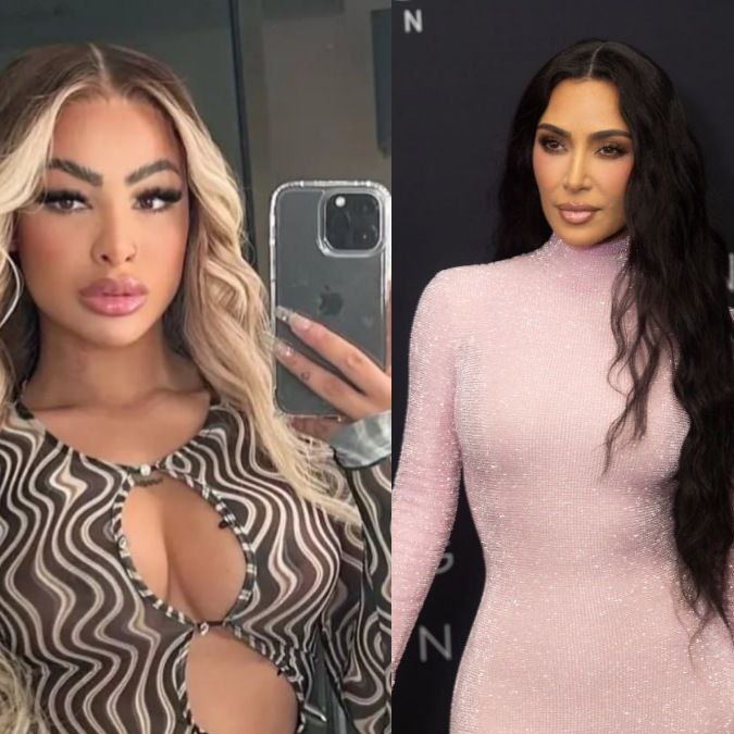 Yailin es comparada una vez más con Kim Kardashian.