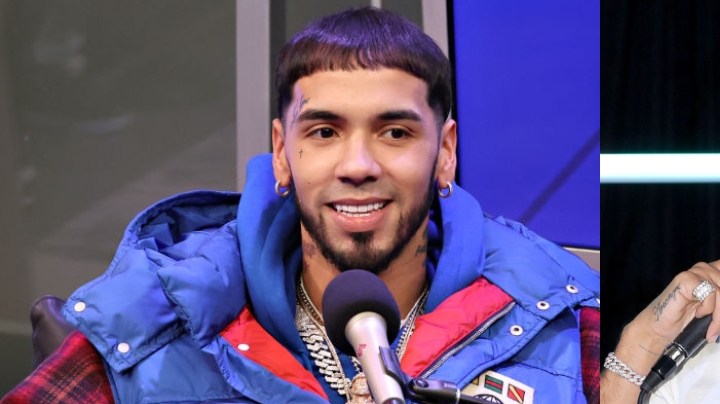 Anuel AA descarga su furia contra Arcángel // Foto de Anuel AA: Cindy Ord/Getty Images // Foto de Arcángel: Mezcalent