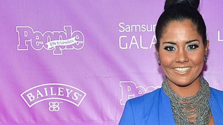 Maripily Rivera llega al almuerzo de las 25 mujeres más poderosas de People en Español en Coral Gables Country Club el 24 de octubre de 2013 en Coral Gables, Florida.