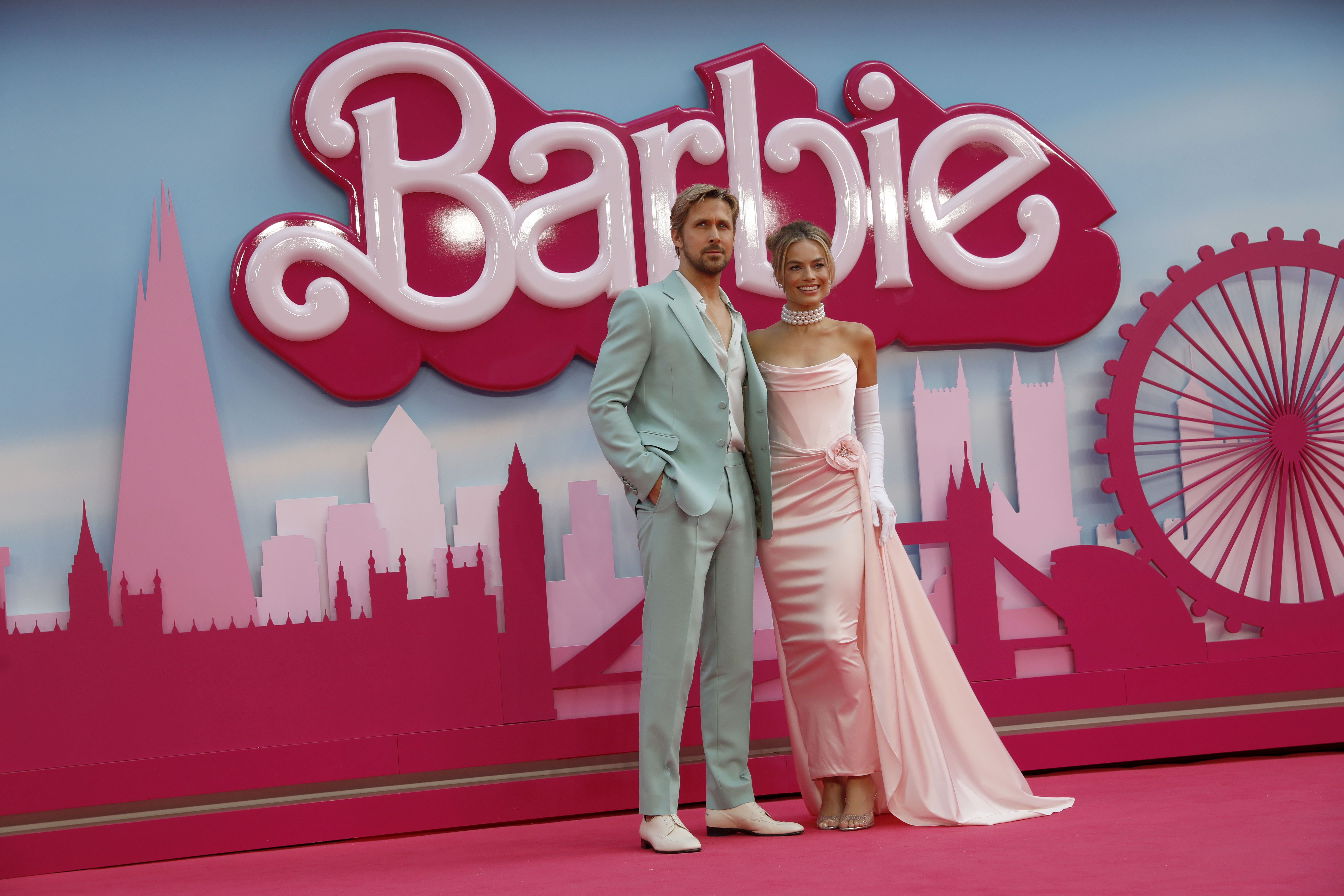 Magot Robbie y Ryan Gosling interpretaron a Barbie y Ken, los famosos muñecos de Mattel