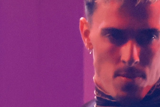 Shakira durante su presentación en los Latin Grammy 2023.