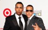 Don Omar y Daddy Yankee en los Premios Billboard de Música Latina 2009 en el Bank United Center el 23 de abril de 2009 en Miami Beach, Florida.