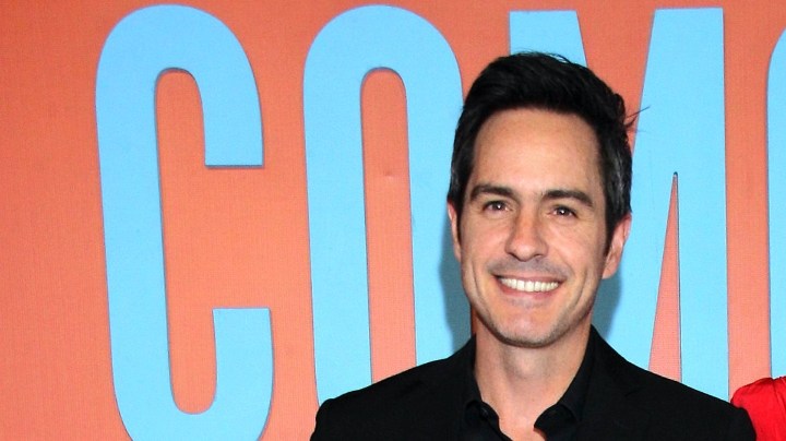 Mauricio Ochmann y Paulina Burrola en la alfombra roja de la premier de la película "¿Y Cómo Es Él?", que el ex de Aislinn Derbez protagoniza y produce su ex suegro Eugenio Derbez, y que llegará próximo 7 de abril a la cartelera nacional y el 22 de mayo a salas estadounidenses/México, 5 de abril 2022.