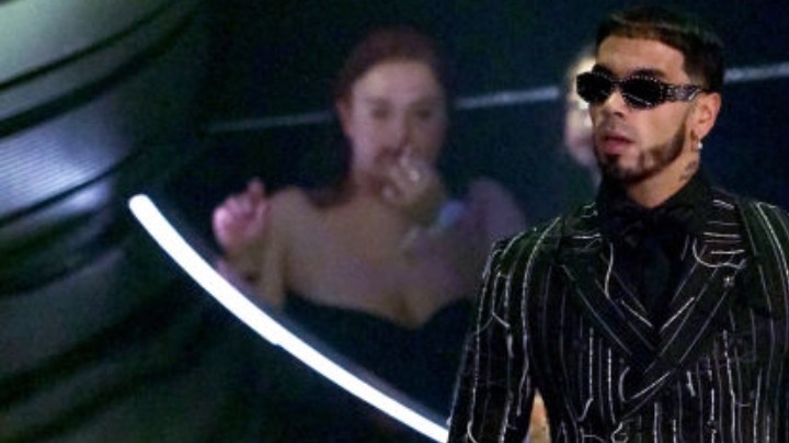 Anuel AA se presenta en el escenario durante los MTV Video Music Awards 2023 en el Prudential Center el 12 de septiembre de 2023 en Newark, Nueva Jersey.