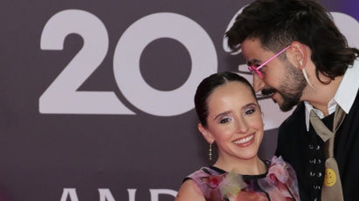 Evaluna Montaner y Camilo asisten a la 24ª Entrega Anual del Latin Grammy el 16 de noviembre de 2023 en Sevilla, España. (Foto de Neilson Barnard/Getty Images para Academia Latina de la Grabación)