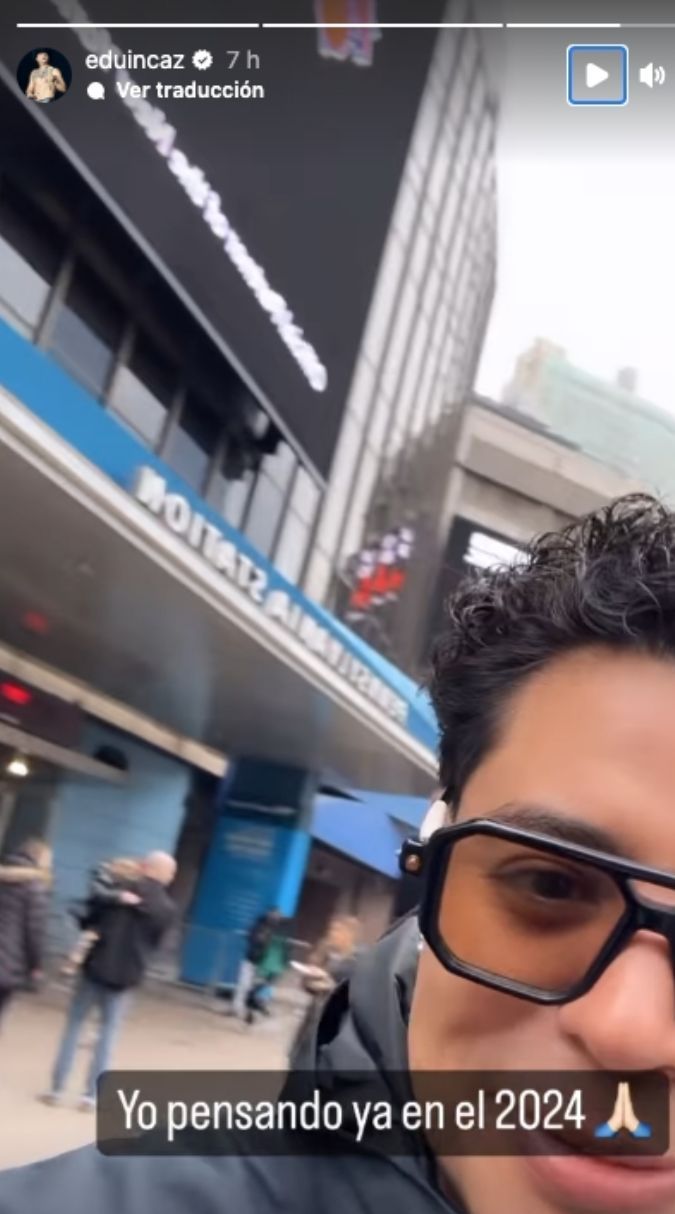 Eduin Caz quiere presentarse en Madison Square Garden