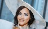 Natti Natasha asiste a la primera fila de Carolina Herrera durante la Semana de la Moda de Nueva York el 10 de febrero de 2020 en la ciudad de Nueva York.