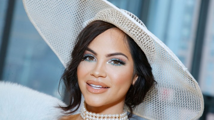 Natti Natasha asiste a la primera fila de Carolina Herrera durante la Semana de la Moda de Nueva York el 10 de febrero de 2020 en la ciudad de Nueva York.