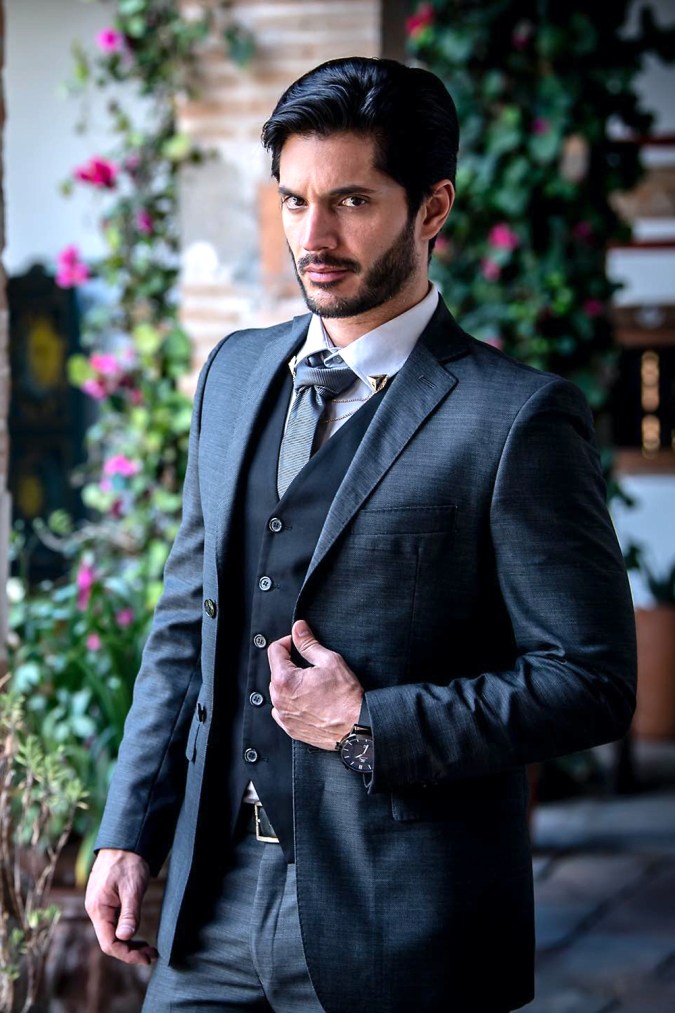 Daniel Elbittar en una escena de la telenovela "La Herencia", producción de Juan Osorio.