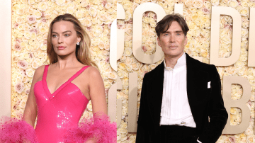 MMargot Robbie y Cillian Murphy en los Golden Globes 2024