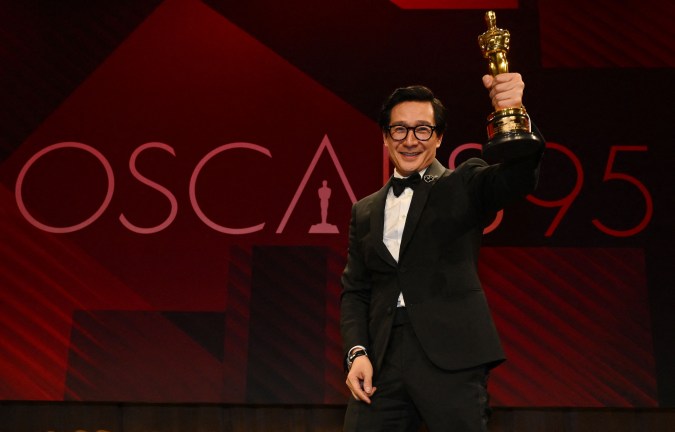 El actor Ke Huy Quan, ganador del Oscar al Mejor Actor de Reparto por ‘Everything Everywhere All at Once’.