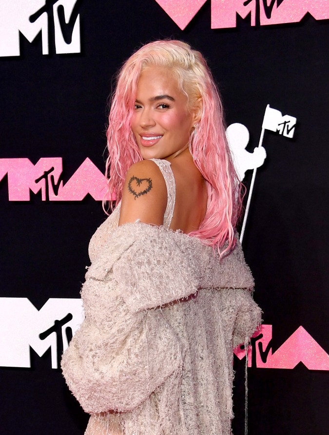 Karol G en los Video Music Awards 2023.