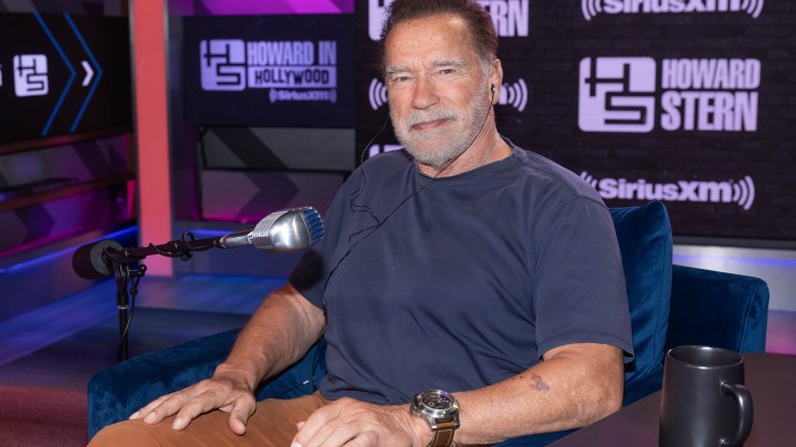Arnold Schwarzenegger fue retenido en el Aeropuerto de Alemania.