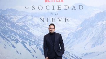 Juan Antonio Bayona en el estreno de 'La Sociedad de la Nieve' en España.