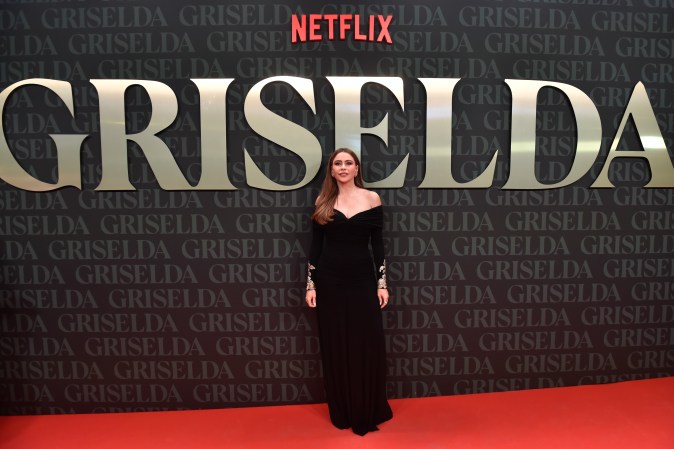 Sofía Vergara asiste al estreno de "Griselda" de Netflix en el Cine Callao el 9 de enero de 2024 en Madrid, España.