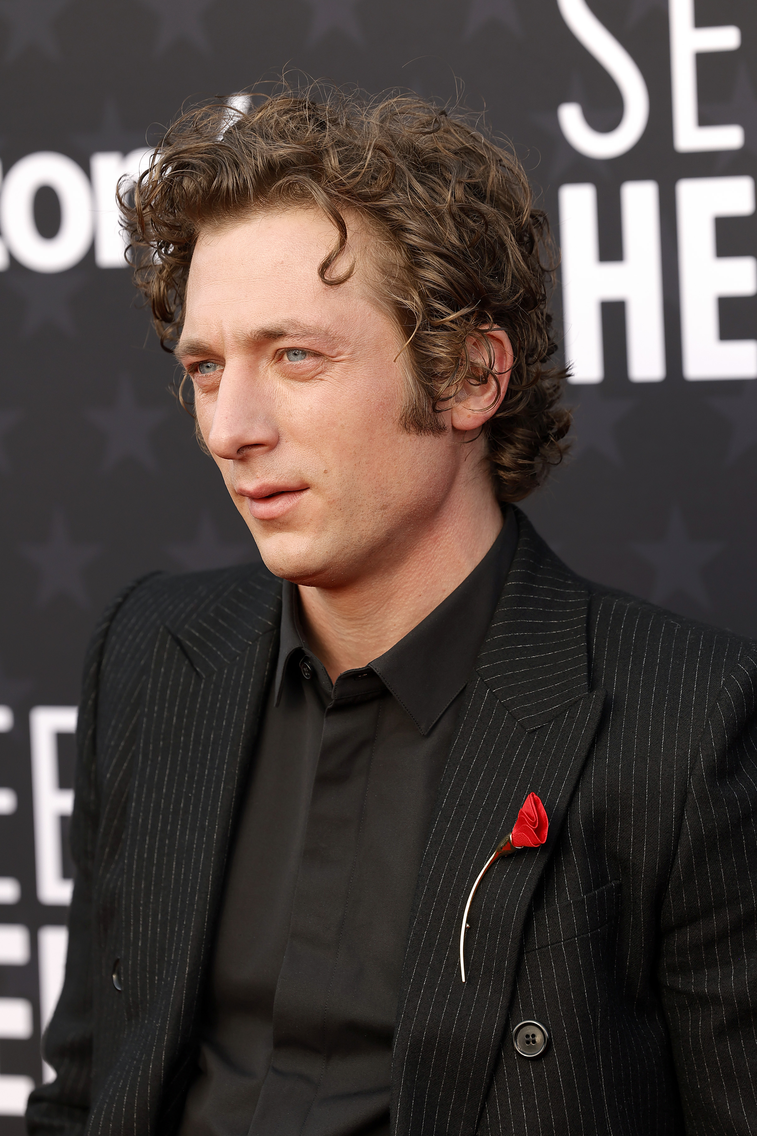 Jeremy Allen White en la alfombra roja de la 29ª edición de los Critics Choice Awards el 14 de enero de 2024.