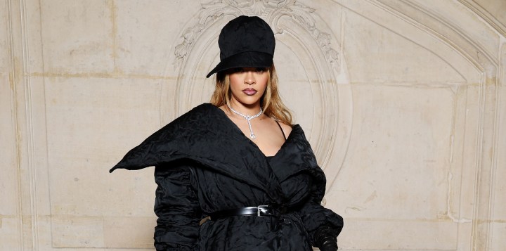 Rihanna asistió al desfile de Dior en la Semana de la Moda de París