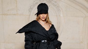 Rihanna asistió al desfile de Dior en la Semana de la Moda de París