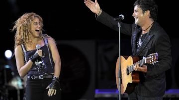 Shakira y Alejandro Sanz son amigos desde hace más de 15 años