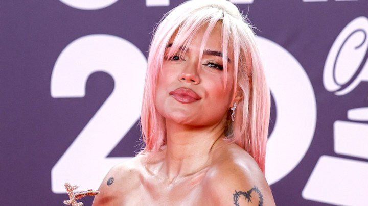 Karol G en la alfombra de la entrega 24 de los Latin Grammy 2023, que premia lo mejor de la industria musical hispanoamericana/Sevilla, España, 16 de noviembre 2023.