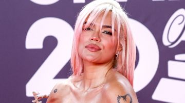 Karol G en la alfombra de la entrega 24 de los Latin Grammy 2023, que premia lo mejor de la industria musical hispanoamericana/Sevilla, España, 16 de noviembre 2023.