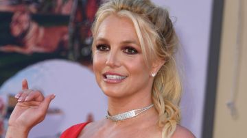 La cantante estadounidense Britney Spears en el estreno de "Érase una vez... en Hollywood" de Sony Pictures en el Teatro Chino TCL en Hollywood, California, el 22 de julio de 2019.