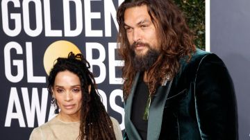 Lisa Bonet y Jason Momoa en la alfombra roja de los Golden Globe Awards 2020 a lo mejor del cine, la televisión y y el digital media/Los Angeles, 5 de junio 2020.