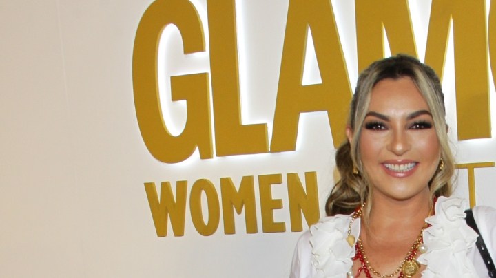 Mariana Ochoa en la alfombra rosa de Women Of The Year, evento organizado por la revista Glamour para reconocer a las mujeres más destacadas del medio del espectáculo/México, 10 de noviembre 2022.
