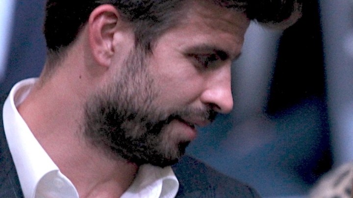 Shakira y Gerard Piqué en la final de la Copa Davis entre España y Canadá, en la que Rafael Nadal terminó por darle su sexto trofeo a la Furia Roja/Madrid, 24 de noviembre 2019.