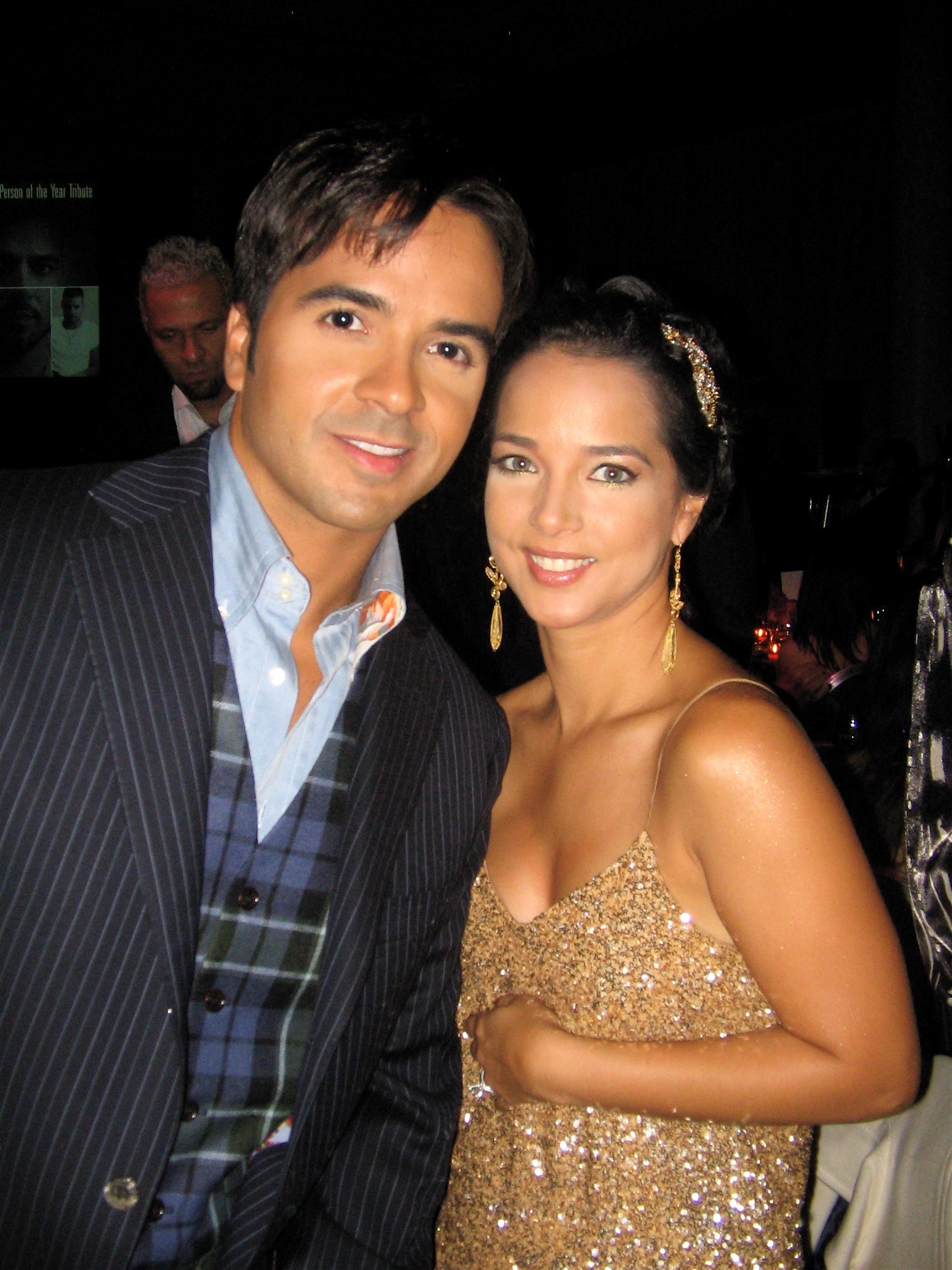 Adamari López y Luis Fonsi.