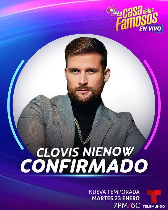 Clovis Nienow, confirmada para 'La Casa de los Famosos 4'. Foto de Instagram: @telemundorealities