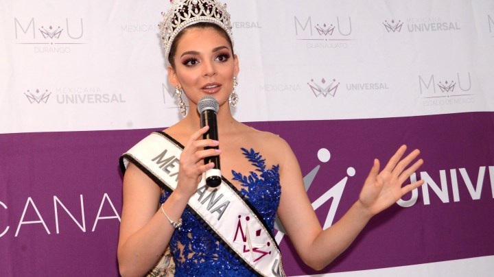 La joven modelo perdió la vida instantáneamente.