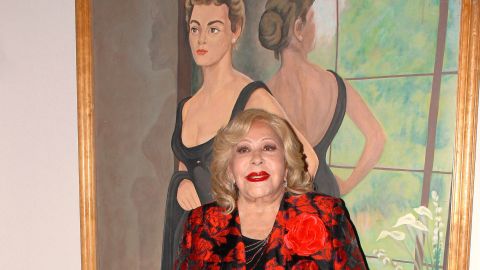 Silvia Pinal fue retratada por el reconocido pintor Diego Rivera.