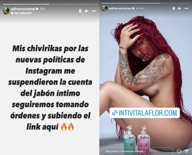 Yailin deja atrás su pleito con Tekashi y se enfoca en su futuro como emprendedora.