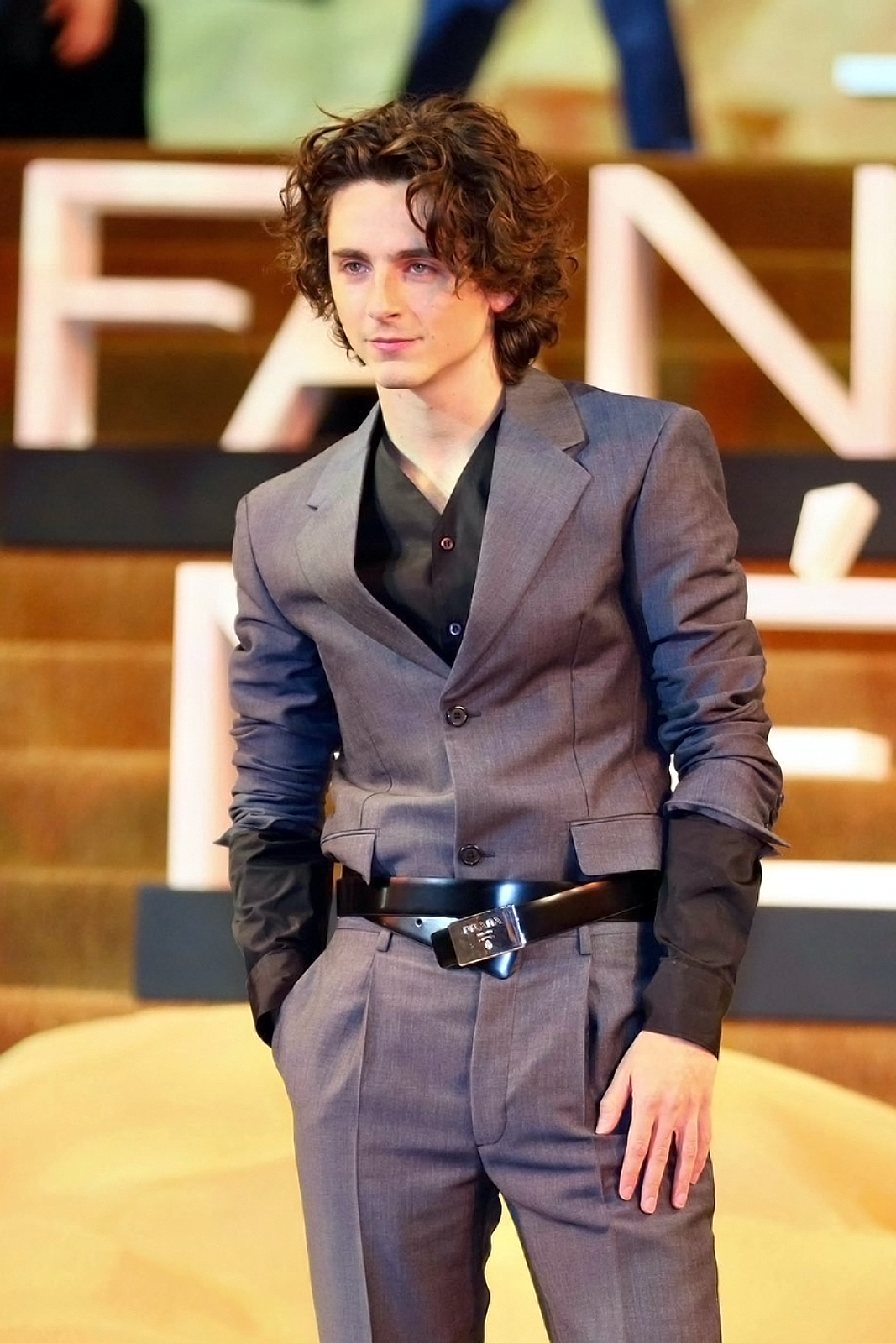 Timothée Chalamet en la premiere de 'Dune' en Ciudad de México