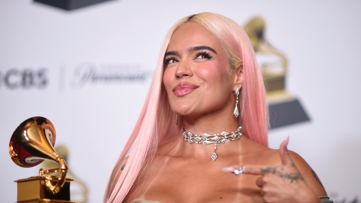 Karol G recibió su primer premio Grammy el pasado 4 de febrero.