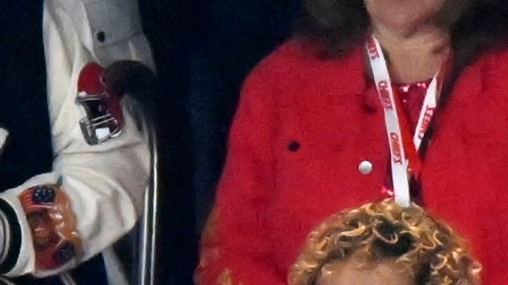 Taylor Swift disfrutó del partido del Super Bowl 2024.
