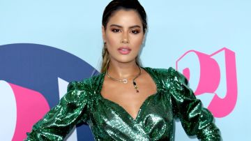 Ariadna Gutiérrez, "Miss Colombia", en la llegada a los Premios Juventud 2018, dedicado a lo mejor de la música y los influencers que impactan actualmente a los latinos/Miami, 22 de julio 2018.
