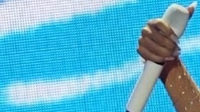 Karol G logra un lleno total en su primer concierto en el Estadio Azteca. La cantante visita la capital mexicana como parte de su gira "Mañana Será Bonito"/México, 8 de febrero 2024.