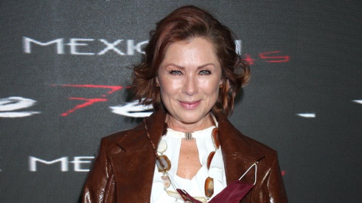 Lety Calderón en la alfombra negra de "Sie7e" un espectáculo musical en el que se representarán a los siete pecados capitales y que estrenó temporada en el Pepsi Center de la capital mexicana/México, 24 de junio 2021.