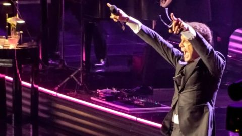 Luis Miguel en concierto en en la Arena CDMX, como parte de su Tour 2023/México, 20 de noviembre 2023.