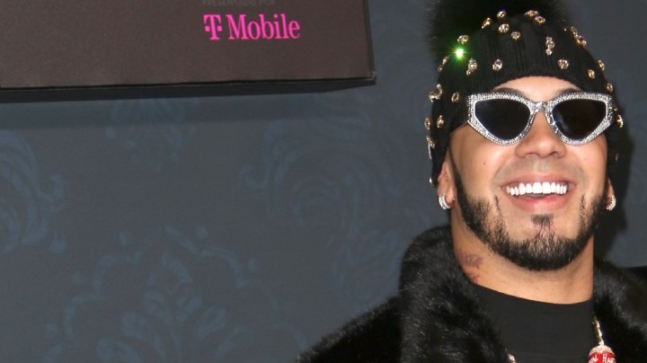 Anuel AA cuando ganó en la 32 entrega anual de Premio Lo Nuestro a la música latina/Miami, 20 de febrero 2020.