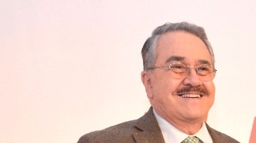 Paty Chapoy, Daniel Bisogno, Pedro Sola, Ximena Pérez "La Choco", Mónica Castañeda y Linet Puente celebran el aniversario número 23 de "Ventaneando", programa de espectáculos que se transmite de lunes a viernes a través de Tv Azteca/México, 22 de enero 2019.
